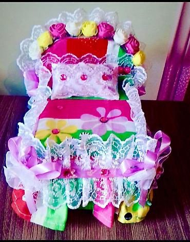 Sifarişlə yataq dəstləri: Məhsul: Əl işı miniatür mebel dəsti – kuklalar üçün yataq və divanlar — 9