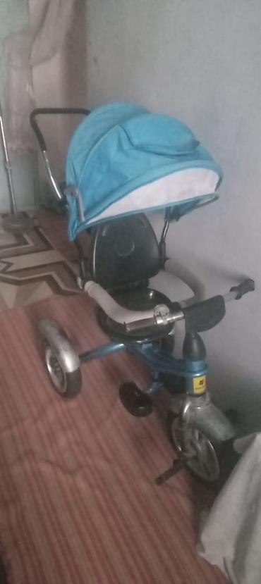 volta vsx: Uşaq üçtəkərli velosiped/arabacı tipli model - Rəng: mavi - — 1