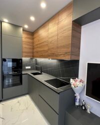 Кухонные гарнитуры: Кухонный гарнитур, Новый, МДФ, Бесплатная доставка — 7