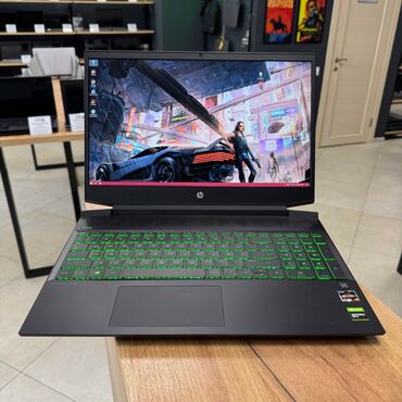ноутбук бишкек в рассрочку: Ноутбук, HP, 16 ГБ ОЭТ, AMD Ryzen 5, 15.6 ", Оюндар үчүн, эс тутум SSD