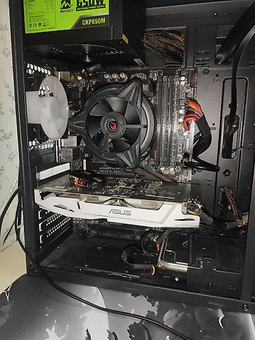 Masaüstü kompüterlər və iş stansiyaları: Gaming stolüstü kompüter komplekti Tərkibi: - Sistem bloku: şüşə — 11