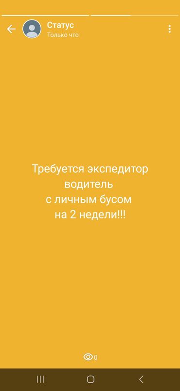 на спринтер: Требуется Водитель-экспедитор, С личным транспортом, Менее года опыта, Компенсация ГСМ, Неполный рабочий день, Старше 18 лет