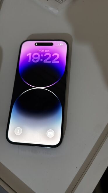 27 дюйм: IPhone 14 Pro, Колдонулган, 512 ГБ, Deep Purple, 81 %