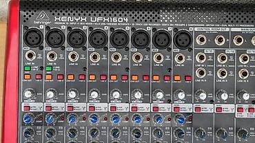 Ostali muzički instrumenti: BEHRINGER XENYX UFX1604 MIKSETA 16 KANALA | . Slanje — 3