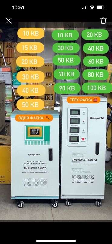 ящик почтовый: Стабилизатор 1фазные и 3фазные Бренд Mega pro Даставка по всему