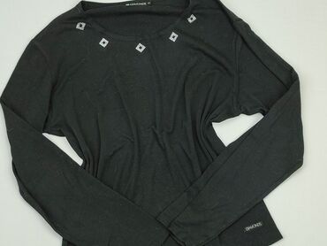 czarne eleganckie bluzki plus size: Bluzka Damska, 2XL, stan - Dobry