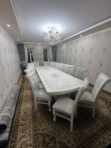 Столы и стулья для зала: Стол и стул для зала, цвет - Белый — 6