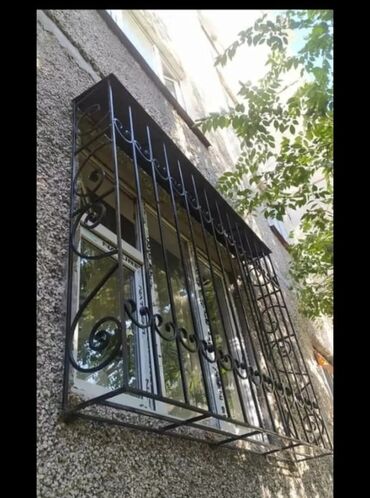 Решетки для окон: Решетки для окон, Кованные, На заказ, Платная установка — 1