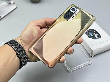Redmi, Redmi Note 10 Pro, Б/у, 256 ГБ, цвет - Золотой, 2 SIM