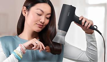 friz: Fen Philips BHD351/10 – ThermoProtect Ionic Hair Dryer Philips — 5