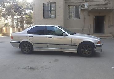 kompressor teh: BMW 3 Series sedan (E36), gümüşü rəng. - Kuzov: 4 qapı, aerodinamik — 5
