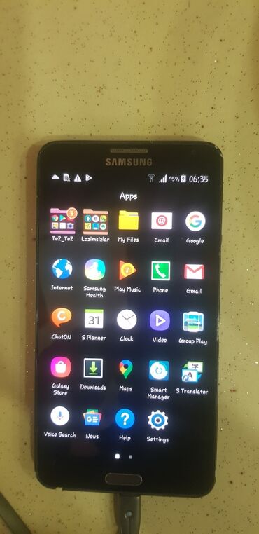 телефон blackberry в Азербайджан | BLACKBERRY: Samsung Galaxy Note 3 цвет - Черный | Сенсорный