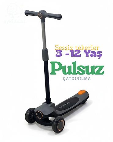Samokatlar: 🛴💎 Prego Tommy Scooter K603 – 3-dən 12 yaşa qədər TOP MODEL! 💎🛴 — 1