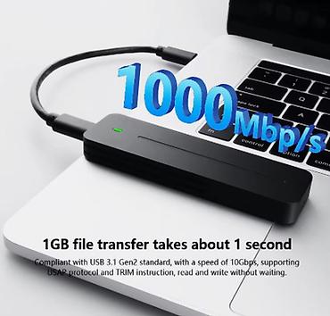 256 gb ssd: Xarici SSD disk 512 GB, M.2, Yeni — 4