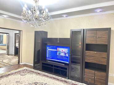 бишкек жал квартира: 3 комнаты, 120 м², Элитка, 2 этаж, Евроремонт