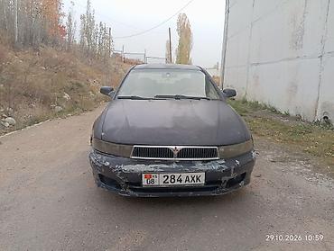 audi 80b4: Mitsubishi Galant: 2000 г., 2.4 л, Автомат, Бензин, Седан — 1