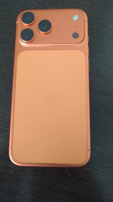 i pen: IPhone 17 Pro Max, Б/у, 512 ГБ, Оранжевый, Коробка, 98 % — 2