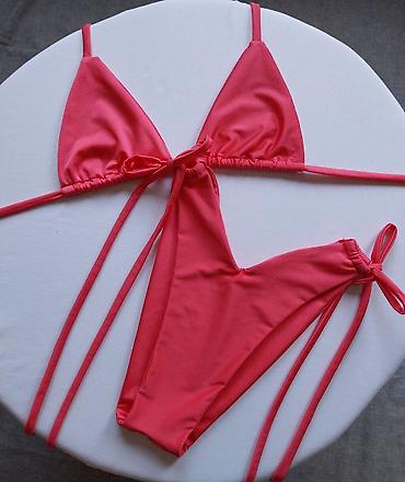 sanja: Bikini kupaći kostim – trodelni set (gornji deo + gaćice sa vezivanjem — 3