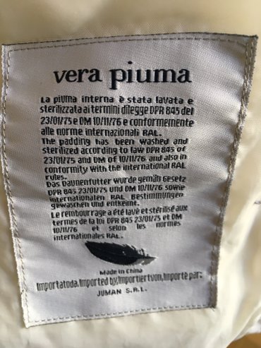 Zimske jakne: Sorbino bela perjana jakna veličina l. Na kragni je pravo krzno koje — 6