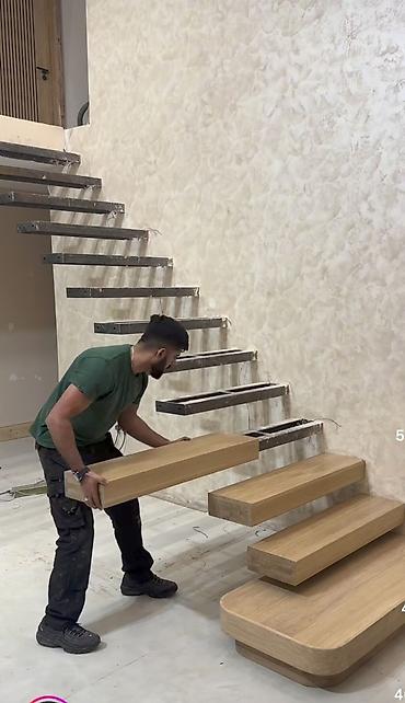 agac satilir: Yeni Pilləkən məhəccəri, Taxta, Ödənişli çatdırılma — 2