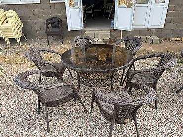 Комплекты садовой мебели: Комплект садовой мебели, Ротанг — 5