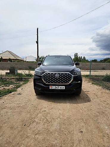 rex: SsangYong Rexton, черный SUV - Кузов: 5‑дверный внедорожник — 1