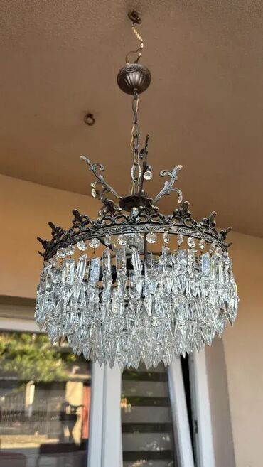 Ostali stilski nameštaj: Stari kristalni luster - ODLIČNO STANJE U odličnom stanju 💎 Kao na — 8