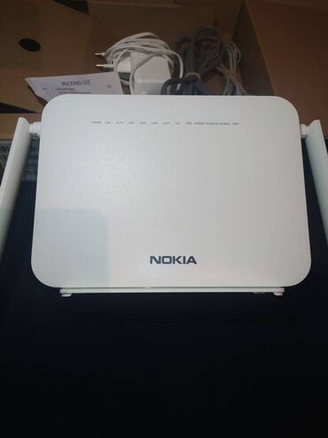 5g wifi modem: Nokia Gpon 5G hec bir problemi yoxdu teze kimidi