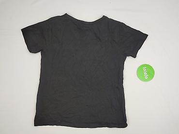 bluzki czarne basic: T-shirt damski, rozmiar L — 3