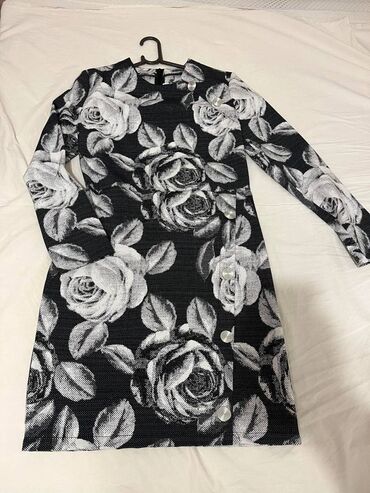 Haljine: PS Fashion XL (EU 42), bоја - Siva, Dugih rukava — 2