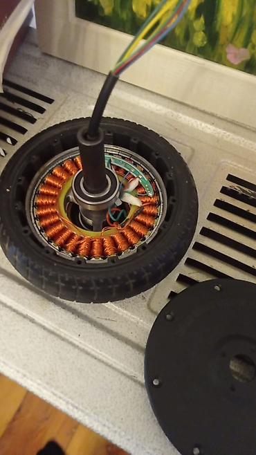 inci akü 72: Mühərrik növü: Fırçasız sabit cərəyan mühərriki (BLDC Hub Motor) — 1