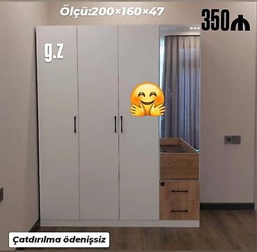 yataq otağı ucun dolaplar: Dolab yeni qarderob paltar dolabı — 1