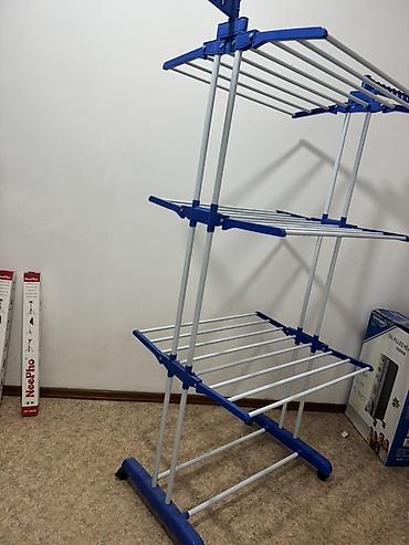Сушилка для белья многоярусная на колесиках новая - Конструкция: 3