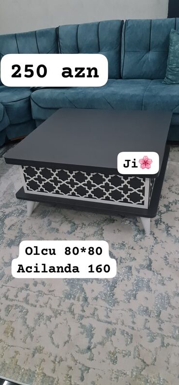 işlənmiş ofis stolu: Журнальный стол, Новый, Трансформер, Ламинат, Прямоугольный стол