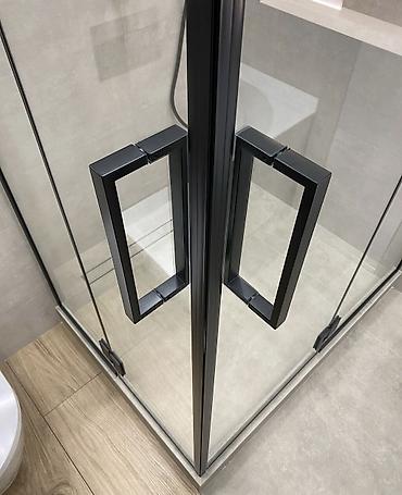 Душевые перегородки и ограждения: Душевая перегородка с двойной распашной дверью! Изготавливаем и — 6