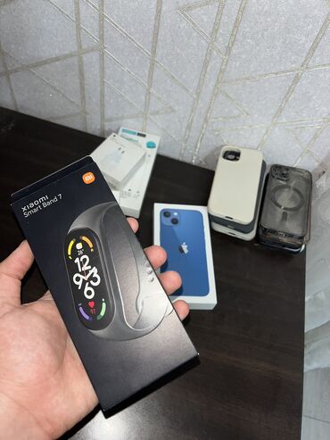 Yeni, Smart qolbaq, Xiaomi, Bildirişlər, rəng - Qara