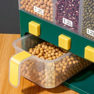 Другие товары для кухни: Разделенные на отсеки бочки для риса, бытовые цельнозерновые продукты — 4