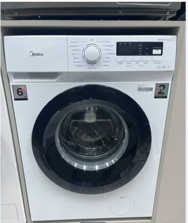 двигатель от стиралка: Кир жуучу машина Midea, Колдонулган, Автомат, 6 кг чейин