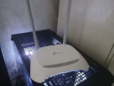 Модемы и сетевое оборудование: Wi-Fi роутер TP-LINK TL-WR840N, N300, белый Входной интерфейс