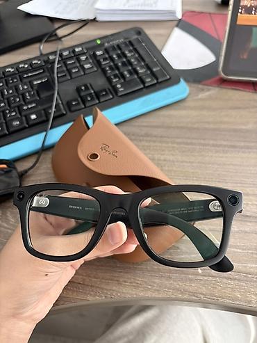 чоор фото: Очки Ray-Ban Stories Wayfarer (умные очки с камерой) 2 gen Матовые — 2