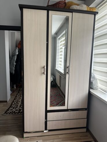 купить шкафы для одежды: Кийим салуучу шкаф, Түз
