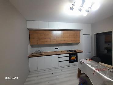 silver kitchen: Кухонный гарнитур, Новый, цвет - Белый, МДФ, Бесплатная доставка — 10