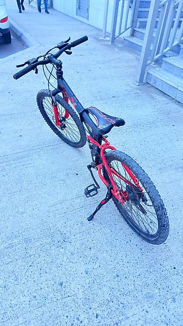 velosipedler: Toba qatlanan mtb velosipedi - Əyləclər: ön disk əyləc, arxa — 7