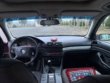 BMW: BMW 5 Series (E39) sedan - Kuzov: sedan, tünd qırmızı rəng - Ban — 9