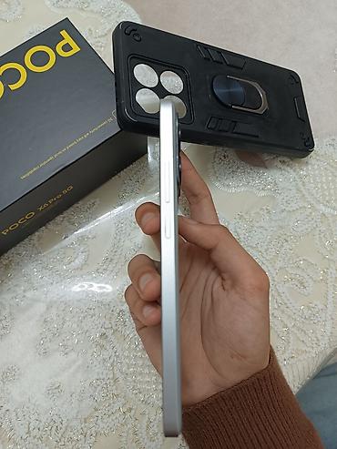 buds pro: Poco X6 Pro 5G, 512 GB, rəng - Boz, Barmaq izi — 5