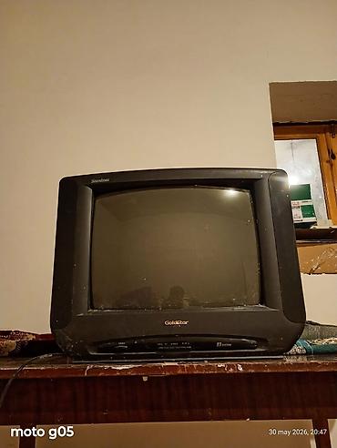 televızor: GoldStar kineskop televizor - Ekran: təxminən 20–21 düymlük CRT — 1