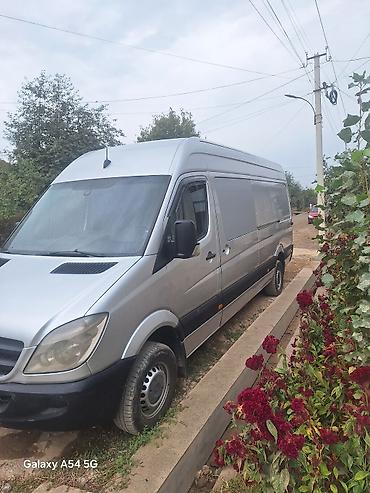 тико кузуп: Mercedes-Benz Sprinter (длинная база, высокий кузов), серебристый — 2