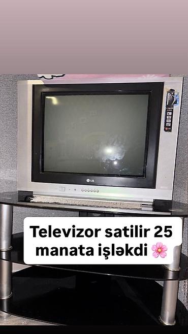 ТВ и видео: LG kineskop televizor. - Ekran: təxminən 21–25 düym (4:3), kineskop — 1