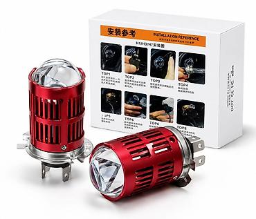 мокрый: Светодиодные линзованные модули для фар (LED Projector Lens) - Тип — 1