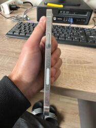 продаю б у телефон: IPhone 12 Pro, Колдонулган, 128 ГБ, Күмүш, 82 %